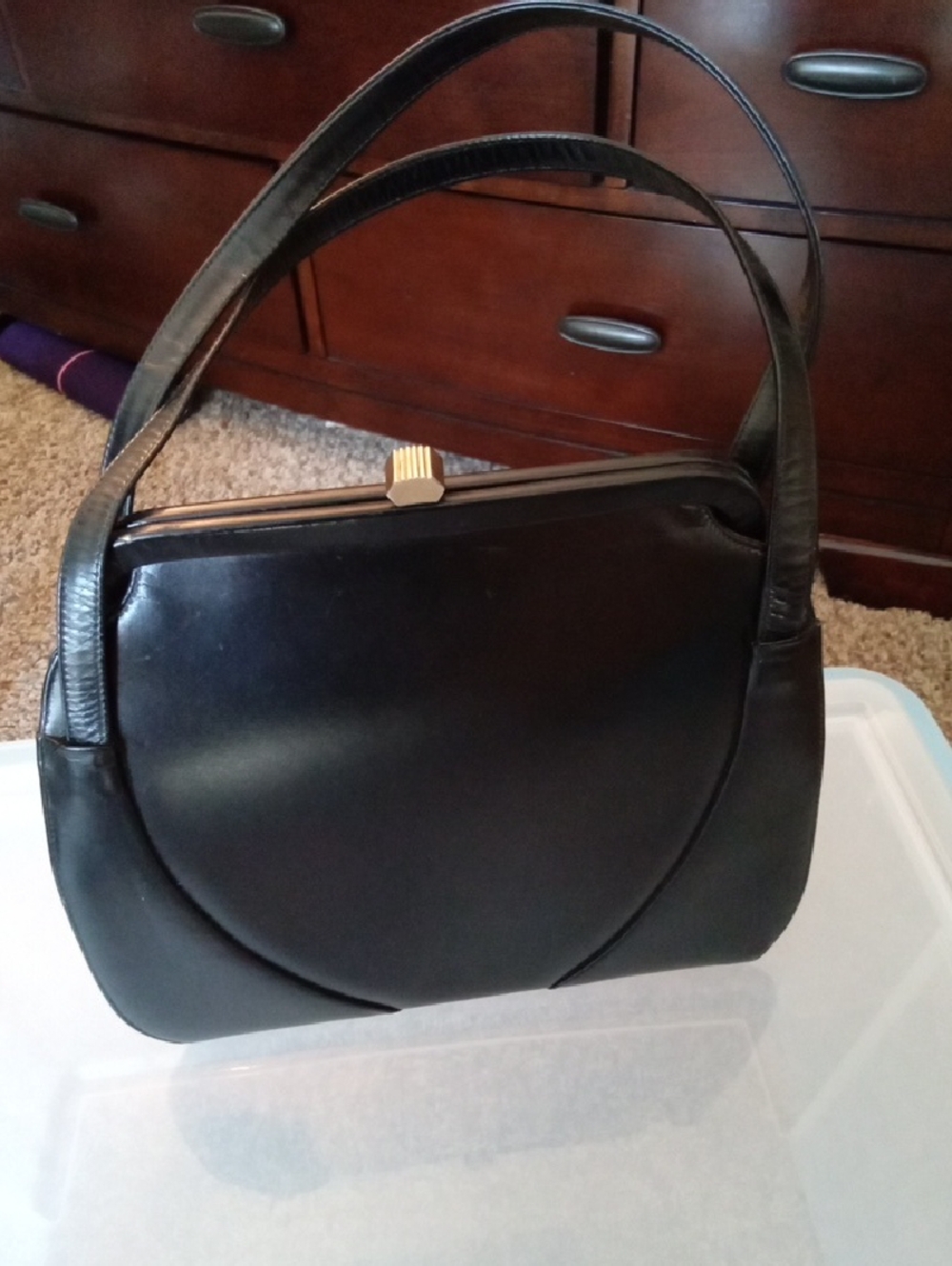 Vintage Black Handbag